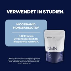 Uthever NMN von MoleQlar mit zertifizierter Reinheit