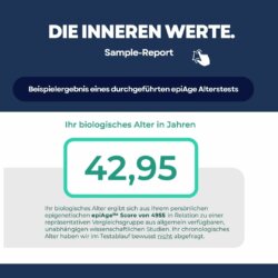 Epigenetischer Alterstest von MoleQlar