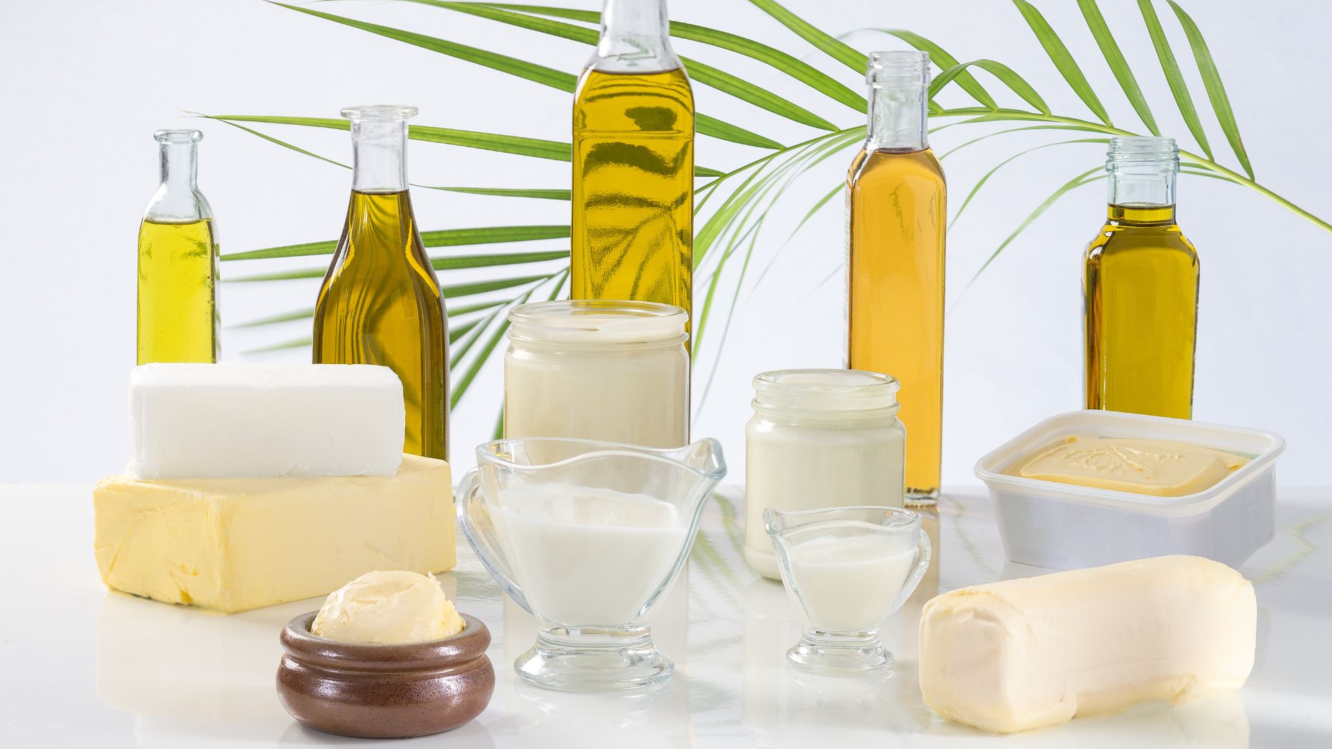 Verschiedenefette Butter