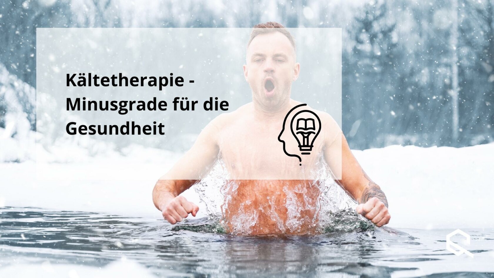 Kältetherapie Eisbad Minusgrade