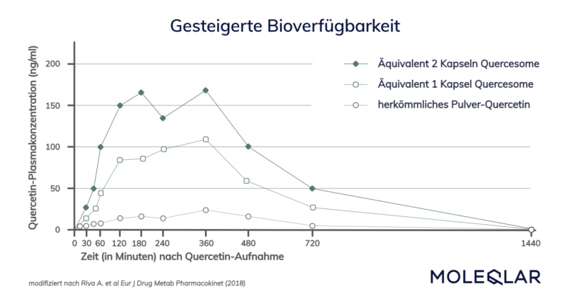 Quercesome Bioverfuegbarkeit Transparent