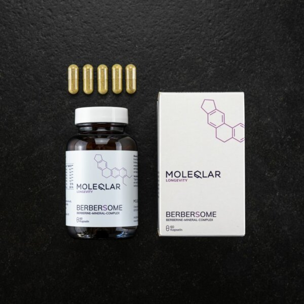 Berberin-Mineral-Komplex aus Berberin Phospholipid, Chrom und Zink.