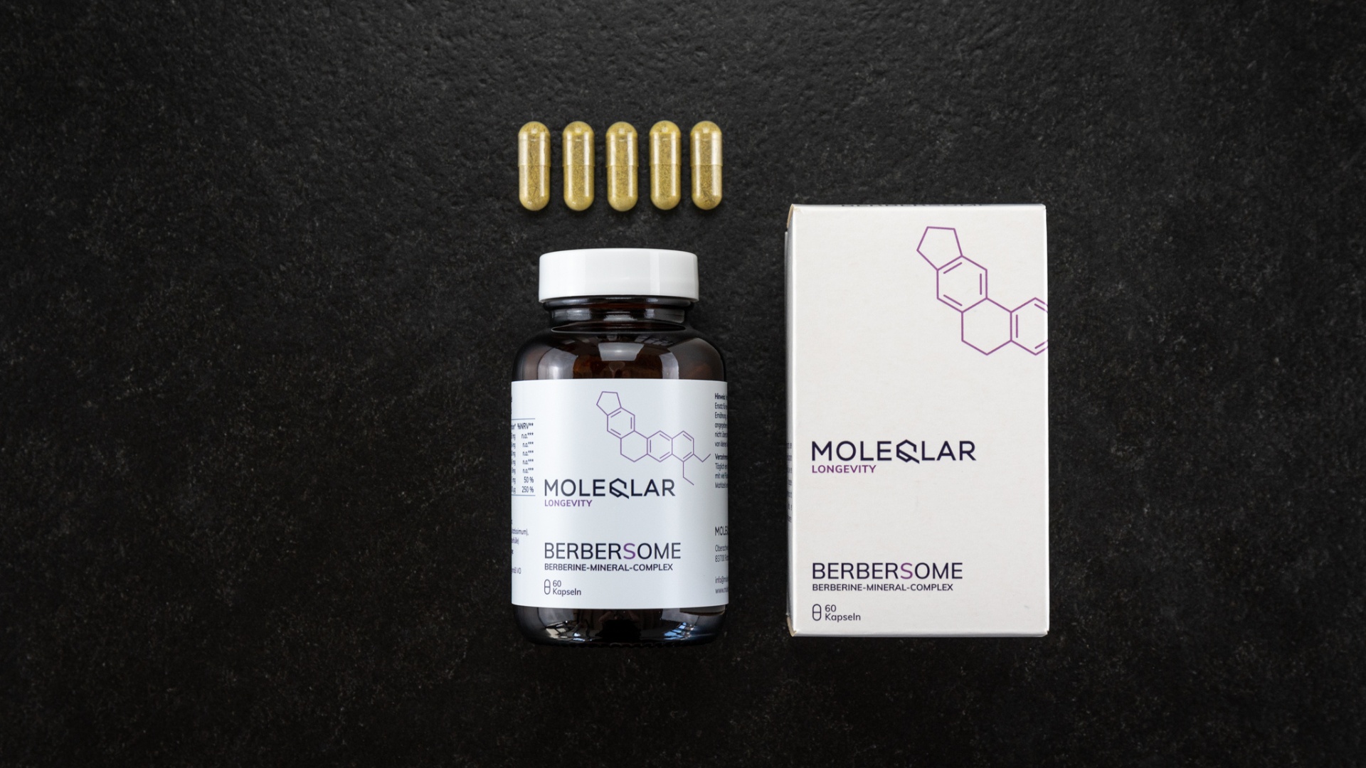 Berberin 500mg von MoleQlar