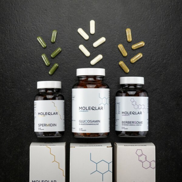Fastenbundle Produktbild Spermidin Glucosamin Berberin