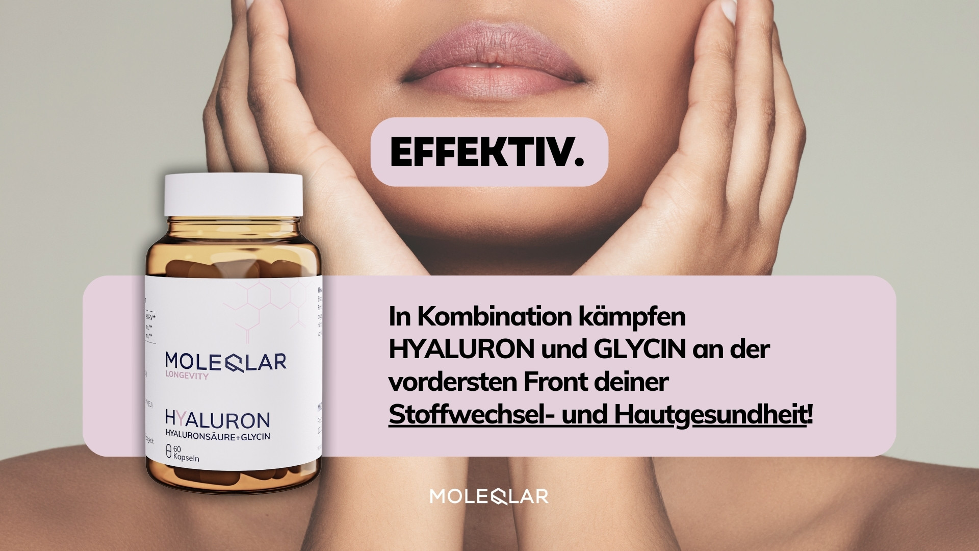 Hyaluron Moleqlar Hautgesundheit Glycin