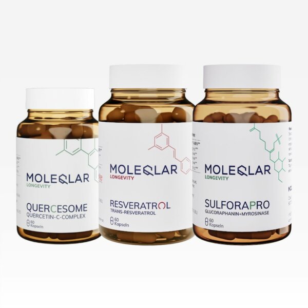 Inflammaging Bundle Longevity Quercetin Resveratrol Sulforaphan