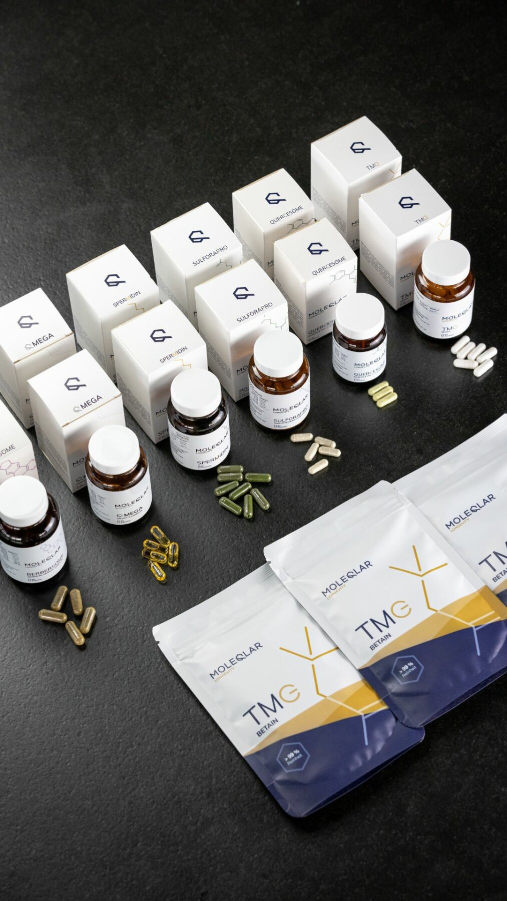 Slider Moleqlar Longevity Kapseln