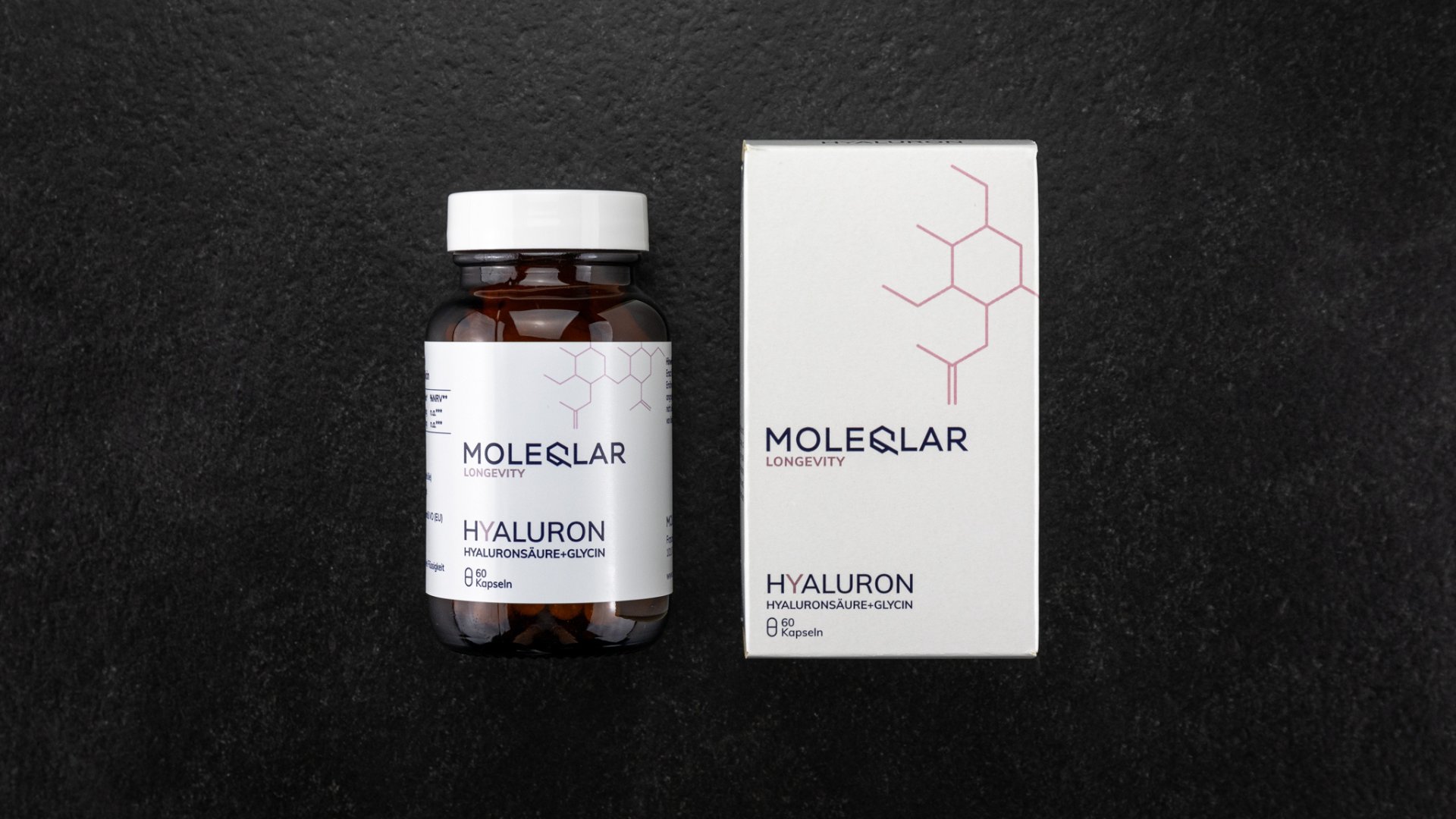 Hyaluronsäure Kapseln Moleqlar Komplexmitglycin