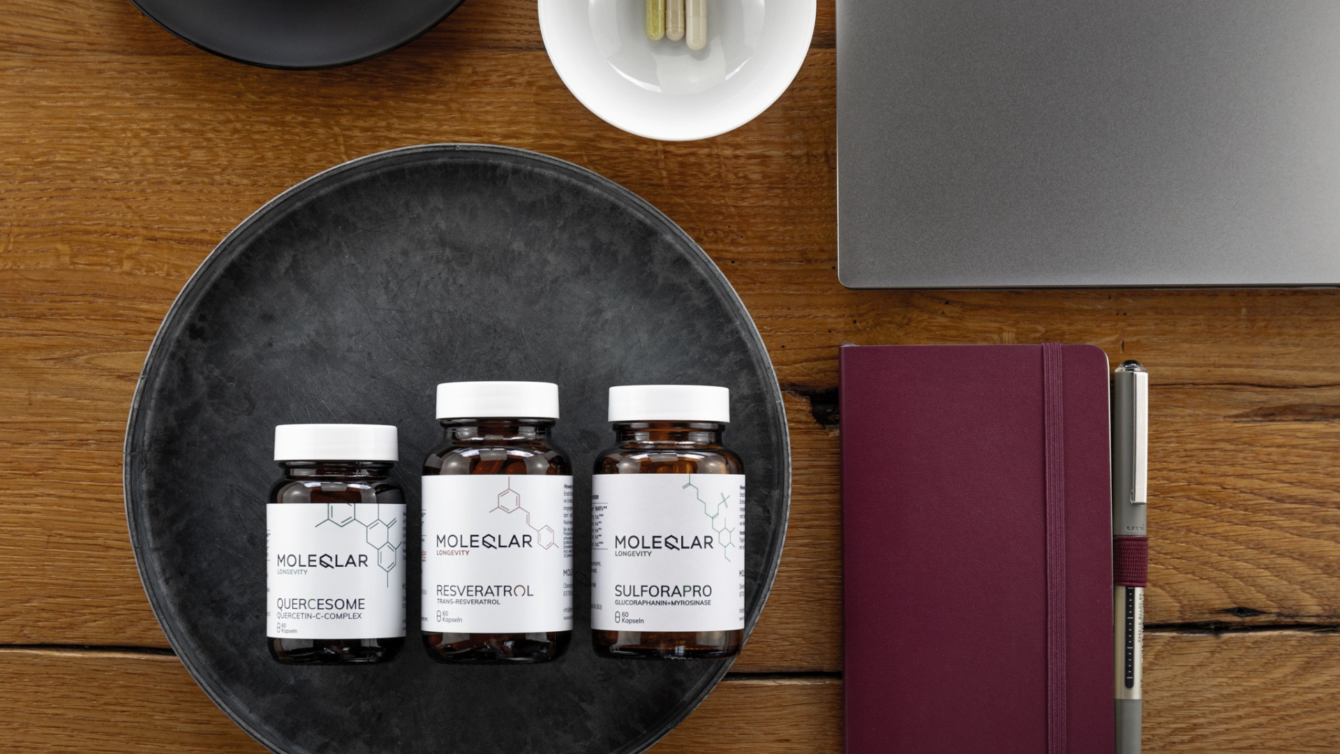 Inflammaging Bundle Quercesome Resveratrol Sulforapro 1