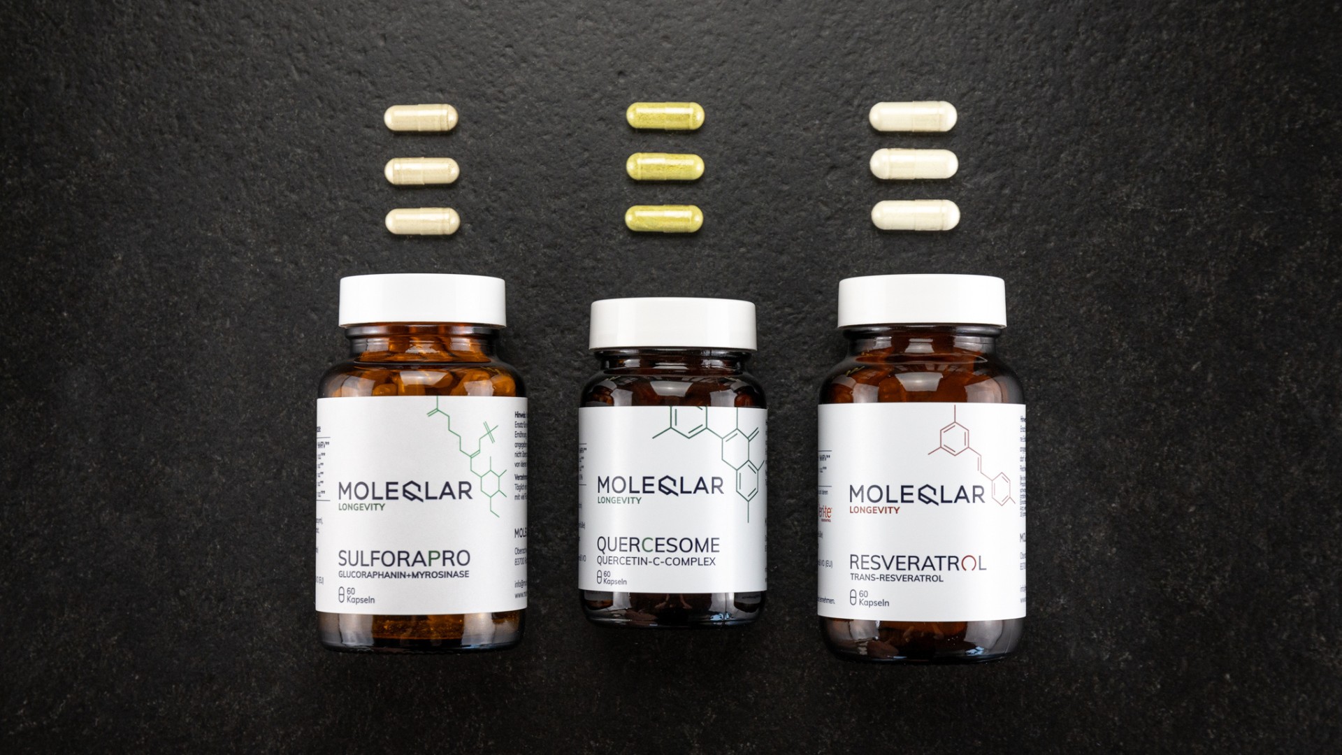 Inflammaging Bundle Quercesome Resveratrol Sulforapro 2