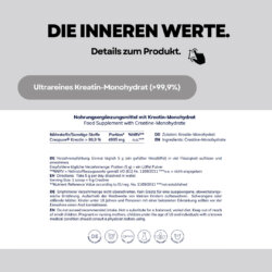 Kreatin Monohydrat Pulver 7