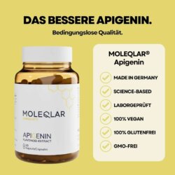 Apigenin Produktbild Petersilienextrakt Moleqlar 1