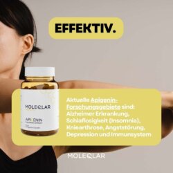 Apigenin Produktbild Petersilienextrakt Moleqlar 3