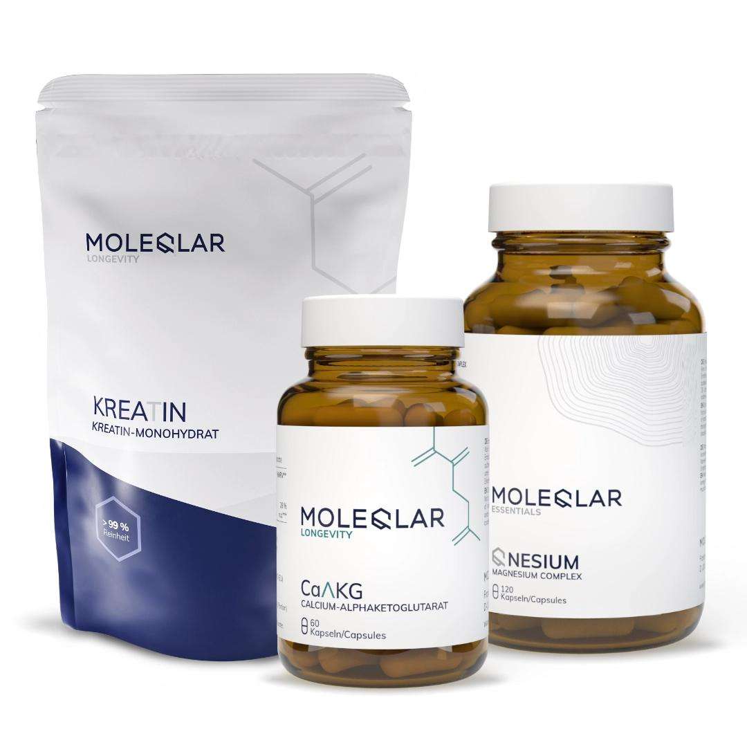 Performance Plus Set von MoleQlar Performance Plus Bundle Kreatin Caakg Qnesium