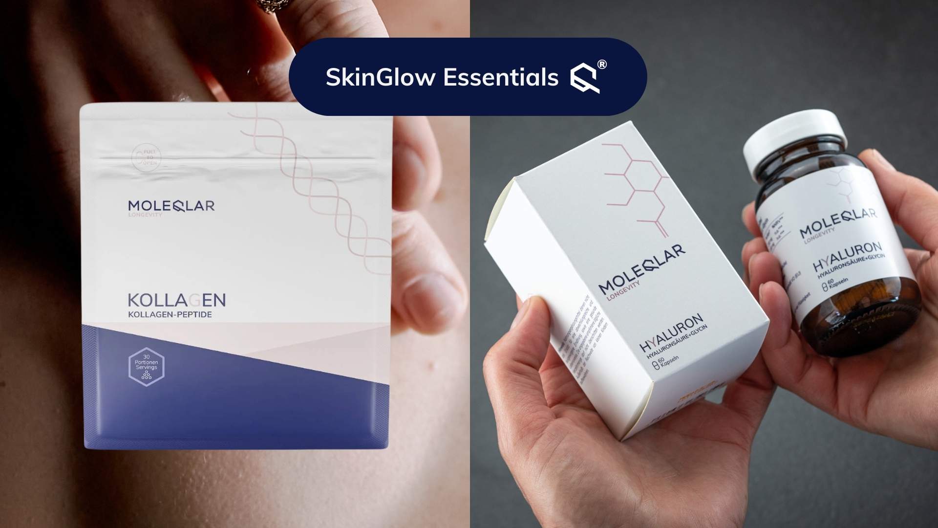 Skin Glow Essentials Bundle Kollagen Hyaluron